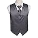 DGDE.01 Design Stain Plain Microfiber Waistcoat For Urban Matching Tie By Dan Smith