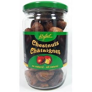 Raffael All Natural Chestnuts Steamed and Peeled 14.81 Ounce Jar by Raffael