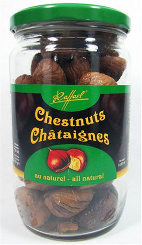 Raffael All Natural Chestnuts Steamed and Peeled 14.81 Ounce Jar by Raffael