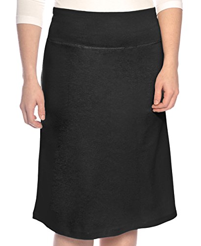 Kosher Casual Women's Modest A-Line Cotton Spandex Sports Skirt