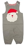 Bailey Boys Santa Face and Bubble Gum Reversible John John