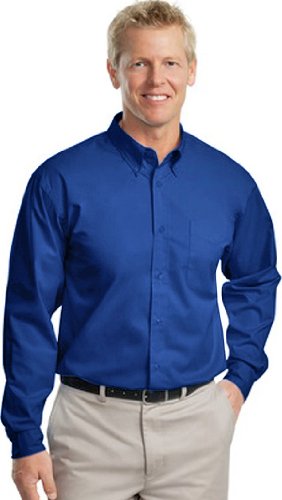 Port Authority Men's Tall Long Sleeve Easy Care Shirt