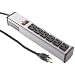 Interpower 85010200 North American 6 Position Socket Strip, 15A Rating, 120VAC Voltage