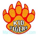 Patch- Kid Tiger Paw Print