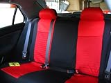 Universal CAR Seat Covers Red/ Black..... Bench Seat Cover