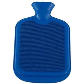 Quality Large 2 Litre Hot Water Bottle Dark Blue New