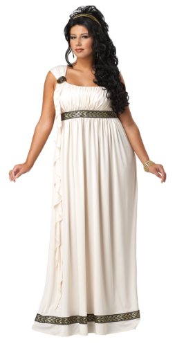 California Costumes Plus-Size Olympic Goddess Dress