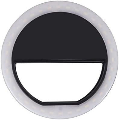 Luxury LED Light Up Selfie Luminous Phone For iPhone 6 6S Plus LG Sansung (Black)