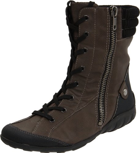 Rieker R3455 Liv 55 Boot,Black Stromboli,38 EU (Womens 7-7.5 M US)