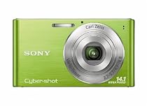 Sony DSCW320G Cyber-shot Digital Camera - Green (14.1 MP, 4x Optical Zoom) 2.7 inch LCD