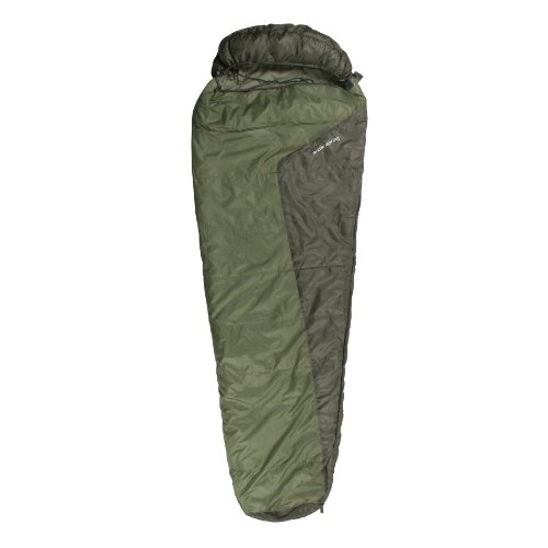 10T ARCTIC Spring Sac de couchage sarcophage Vert 230 x 85/55 cm