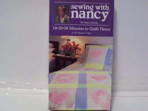 Sewing with Nancy: 10 20 30 Minutes to Quilt Fleece