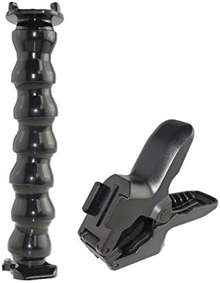 Jaws Flex Clamp Mount with Adjustable Neck for Gopro Hero 3+ 3 2 1