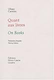 Revue Héros-Limite  / Quant aux livres : Edition bilingue français-anglais