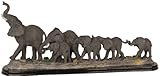 Elephant Family Collectible Wildlife Animal Figurine Statue Sculpture