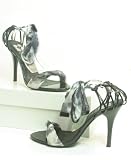 Produkt-Bild: Damen Stiletto Beinbinder Sandaletten