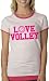 Love Volley Volleyball Layered Juniors T-Shirt