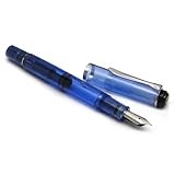 Product Description
(M205デモンストレーターにクリアブルーのモデルが限定発売されました。もともとは万年筆の機構を勉強するために作られたペンですが、とても美しい商品です。。本体サイズ:全長約124mm(ペン収納時)、約148mm(筆記時)・軸径約12mm。。)
Pelikan 【ペリカン】限定 万年筆M205 デモンストレーター スケルトン F【ブルー】 / Pelikan