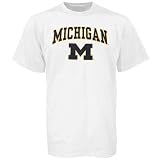 Michigan Wolverines Youth White Bare Essentials T-shirt