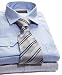 Donald Trump Non-Iron Textured Solid Dress Shirt- Spread Collar