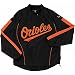 Majestic MLB Cool Base Gamer Pullover Jackets - Baltimore Orioles