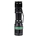 3000 Lumen Zoomable Cree Xm-l T6 LED Flashlight Torch Zoom Lamp Light Black