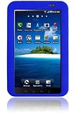 Samsung i800 Galaxy TAB Silicone Skin Case - Blue