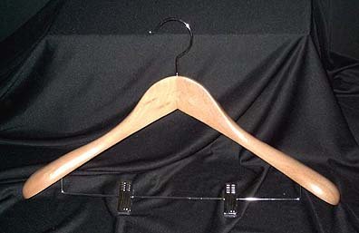 Wood Hangers - Sets of 12 (Natural) (17.5