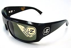 VON ZIPPER Clutch Shiny Black BGP Polarized Sunglasses
