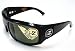 VON ZIPPER Clutch Shiny Black BGP Polarized Sunglasses