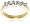 14k Yellow Gold 5-Stone Diamond Ring (1/2 cttw, H Color, SI2 Clarity), Size 6