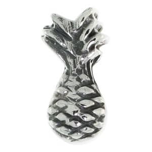 Buy Sterling Silver Pandora Type Pineapple Bead Charm