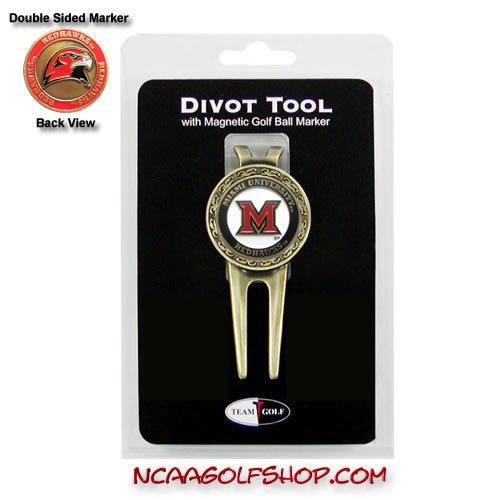 Miami Redhawks Divot Tool Ball Marker Tg1