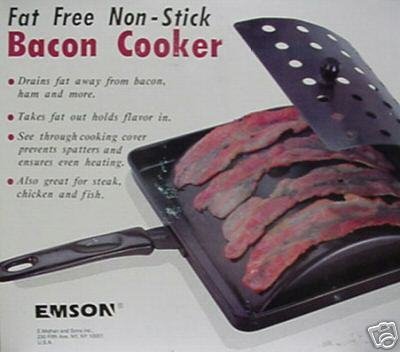 Fat Free Non Stick Bacon Cooker – Chef Cookware – NEW