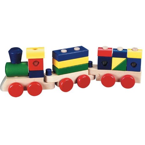 more about Melissa and Doug Wooden Stacking Train