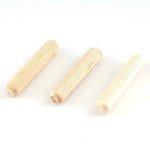 【クリックで詳細表示】ダボ 40本入 8×40mm/ダボ継ぎ/ダボ埋め【SK11】