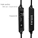 SmartBB Bluetooth 4.1 Earphones Wireless Sport Headphones Headset Earbuds Running Gym Exercise Bluetooth Headsets with Microphone for iPhone Samsung - Black