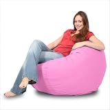 Comfort Research Fuf Medium Foam Chair, Pink Twill