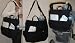 Tote`n Stroll Quilted Diaper Bag- Black