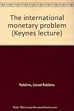 The international monetary problem