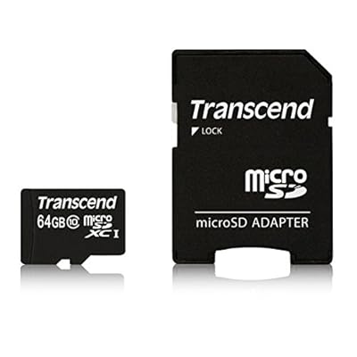 Transcend Extreme-Speed Micro SDXC 64GB Class 10 45 MB/s 300X (TS64GUSDXC10)