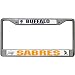 Rico Buffalo Sabres Chrome License Plate Frames