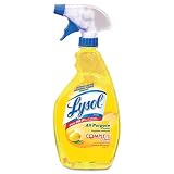 LYSOL Brand Complete Clean All-Purpose Cleaner, Lemon, 12 32 oz Spray Bottles/Carton