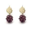 Raspberries Stud Earrings by Michael Michaud