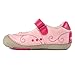 Momo Baby Girls First Walker/Toddler Flower Power Mary Jane Leather Shoes
