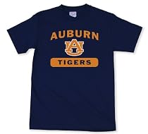 Auburn Tigers 100-Percent Cotton School Spirit Short Sleeve T-Shirt
