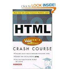 Schaum's Outline of HTML: Introduction to Web Page Design and Development