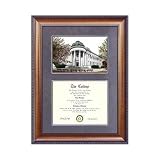 American University Suede Mat Diploma Frame with Lithograph