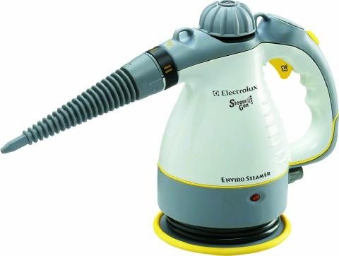 Electrolux - thinking of you Electrolux enviro handheld steam gun white/grey 1200W 3 bar pressure 40G/MIN steam 22MINS continuous steam 6M cableHandheld Steam Gun 24 x 28 x 14 - Finished Product