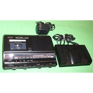 Sanyo TRC 6050 Memoscriber Microcassette Transcription Transcriber Machine by Sanyo